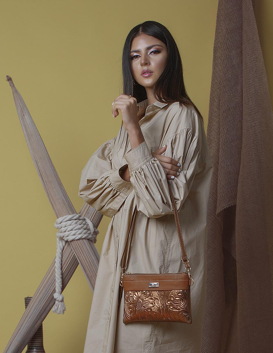 Bolsa crossbody México Querido de piel para mujer 2