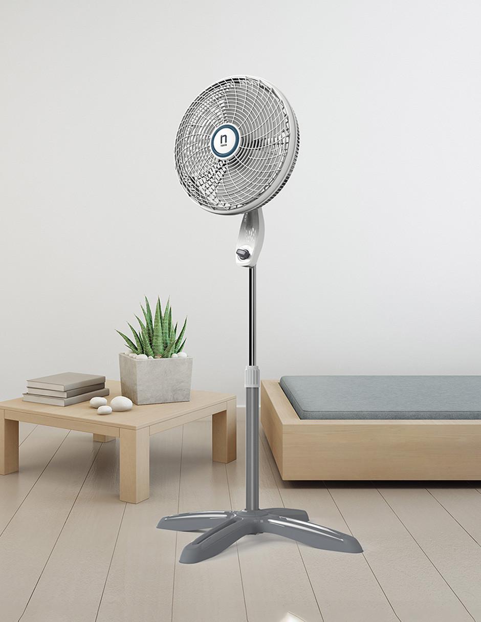 VENTILADOR P160 3 VELOCIDA, GRIS 6