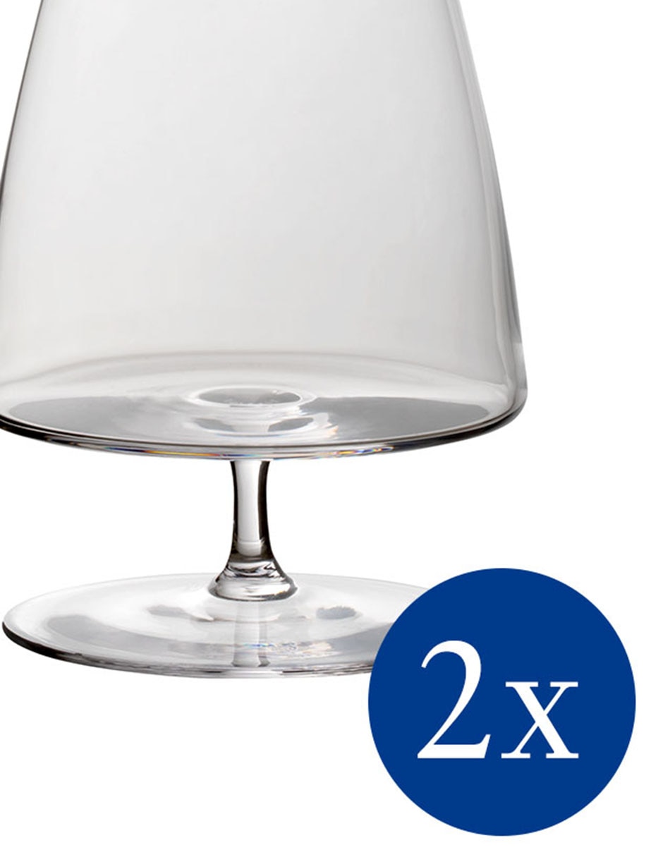 Set de copas para coñac Villeroy & B de cristal 2 piezas 2