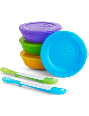Set contenedores Munchkin de plástico 6 piezas