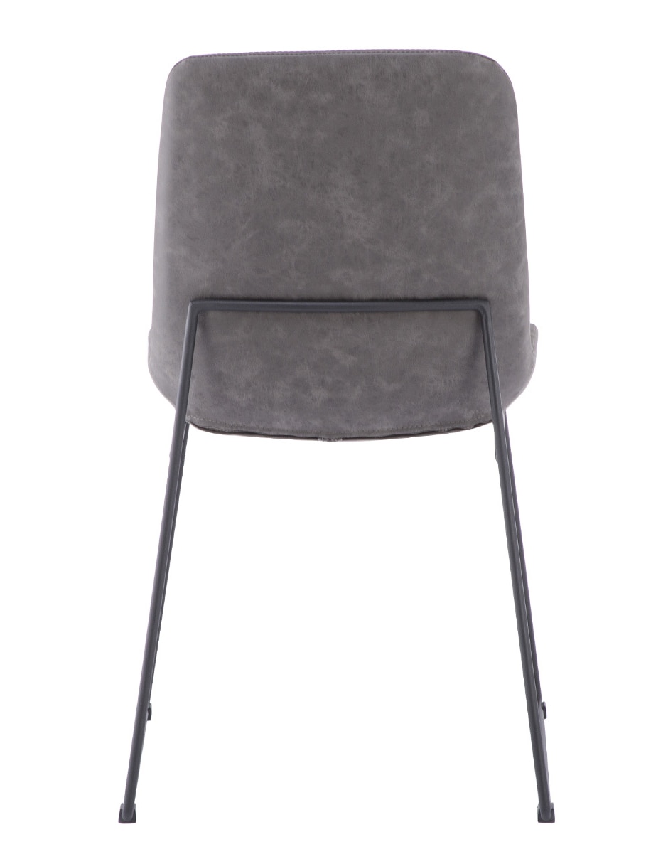 SILLA GOL*RE* VINIPIEL, GRIS