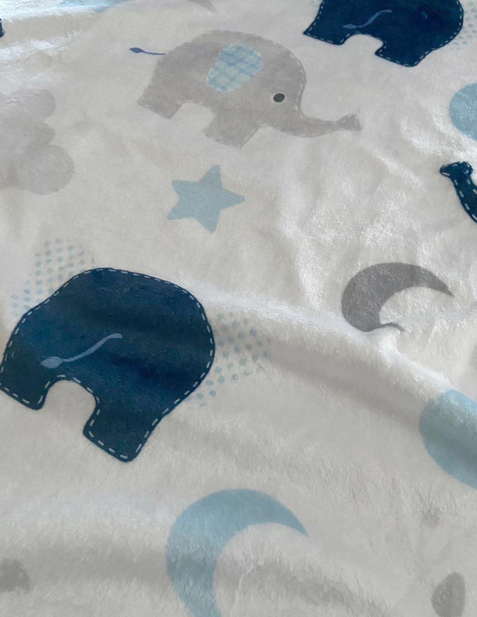 Cobija de tejido plano para bebé niño