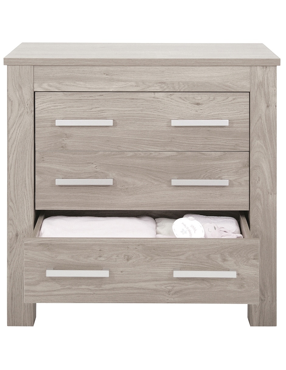 Cómoda con cambiador Bordeaux Mon Caramel de MDF