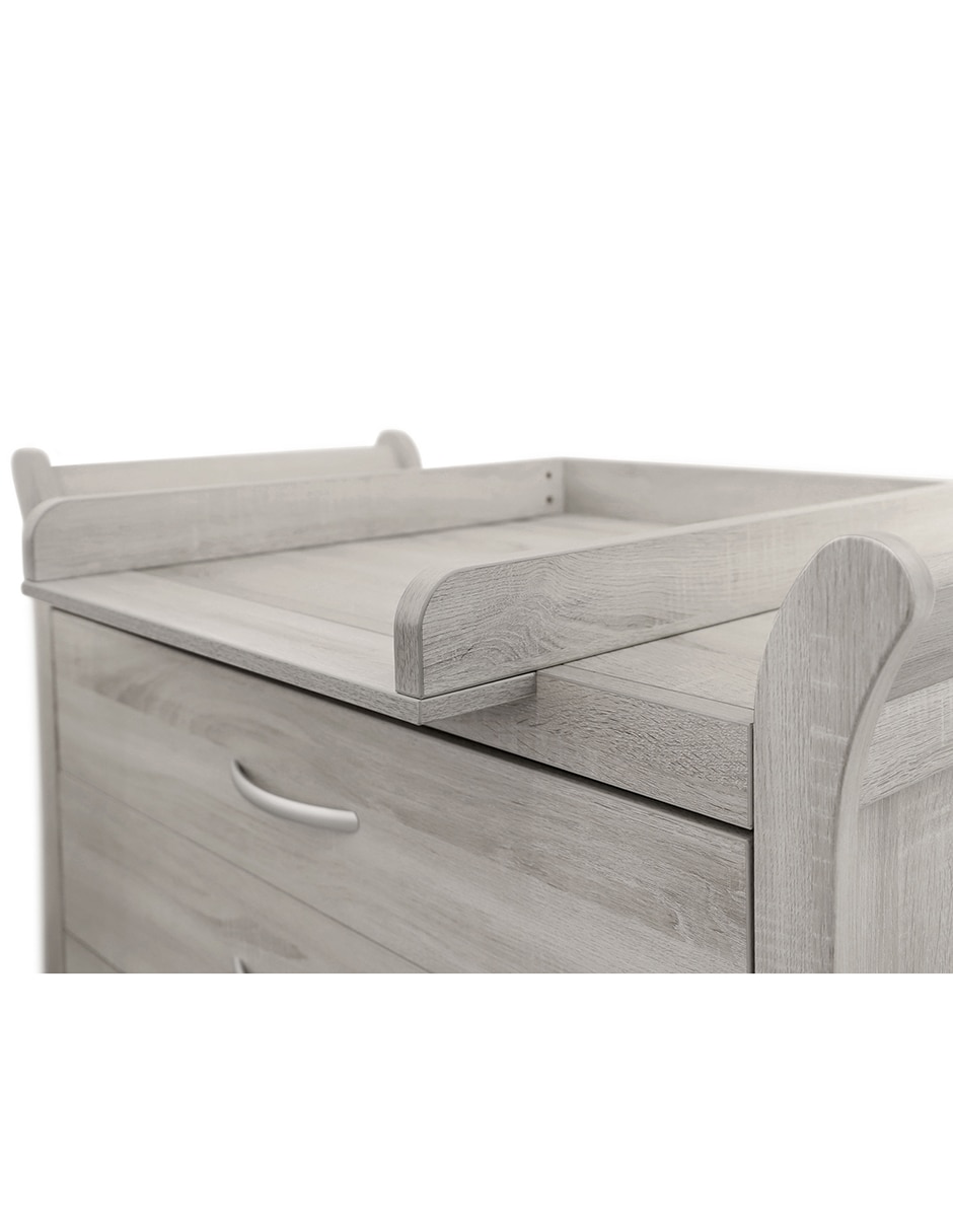 Cómoda Con Cambiador Noble De Mdf 2