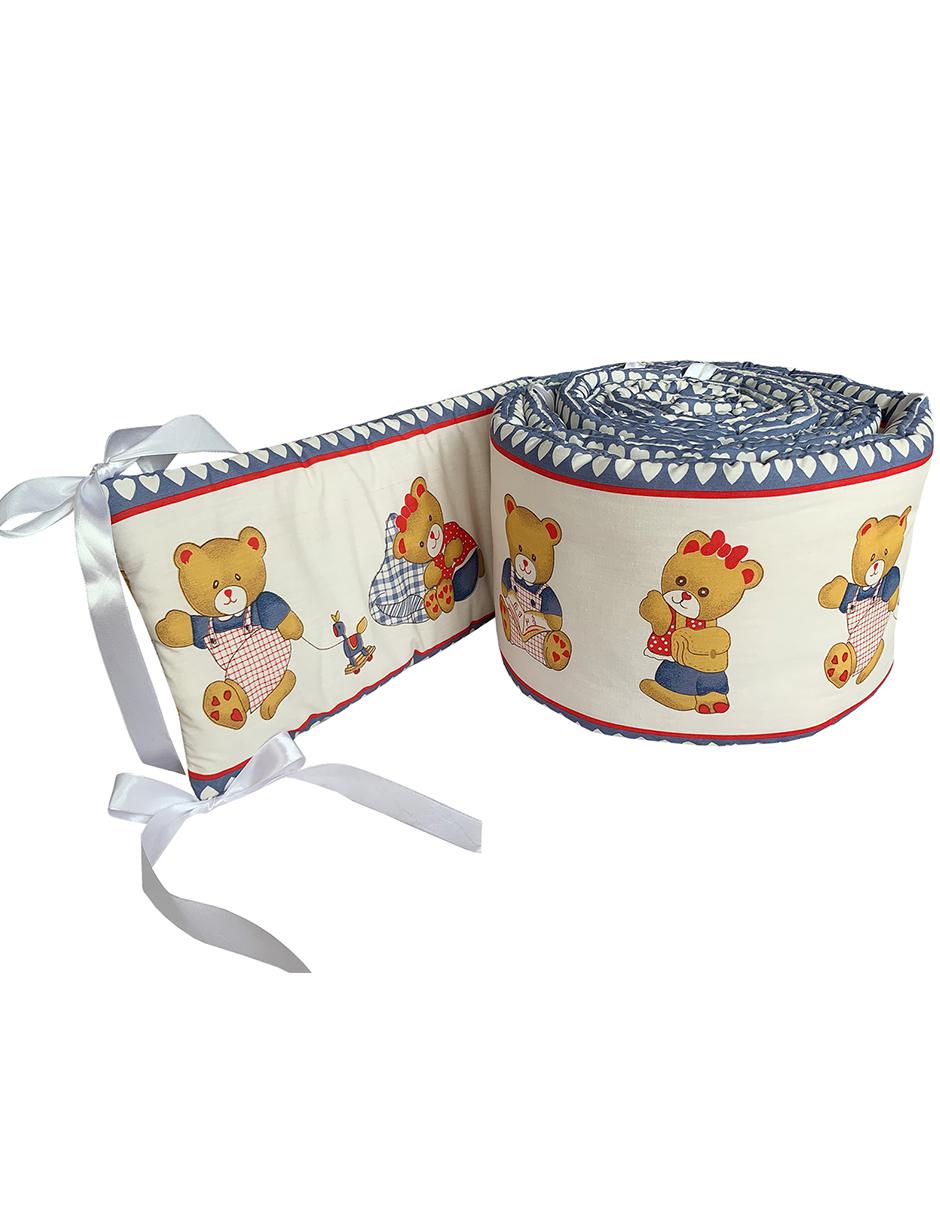 Bumper Ositos para bebé niña