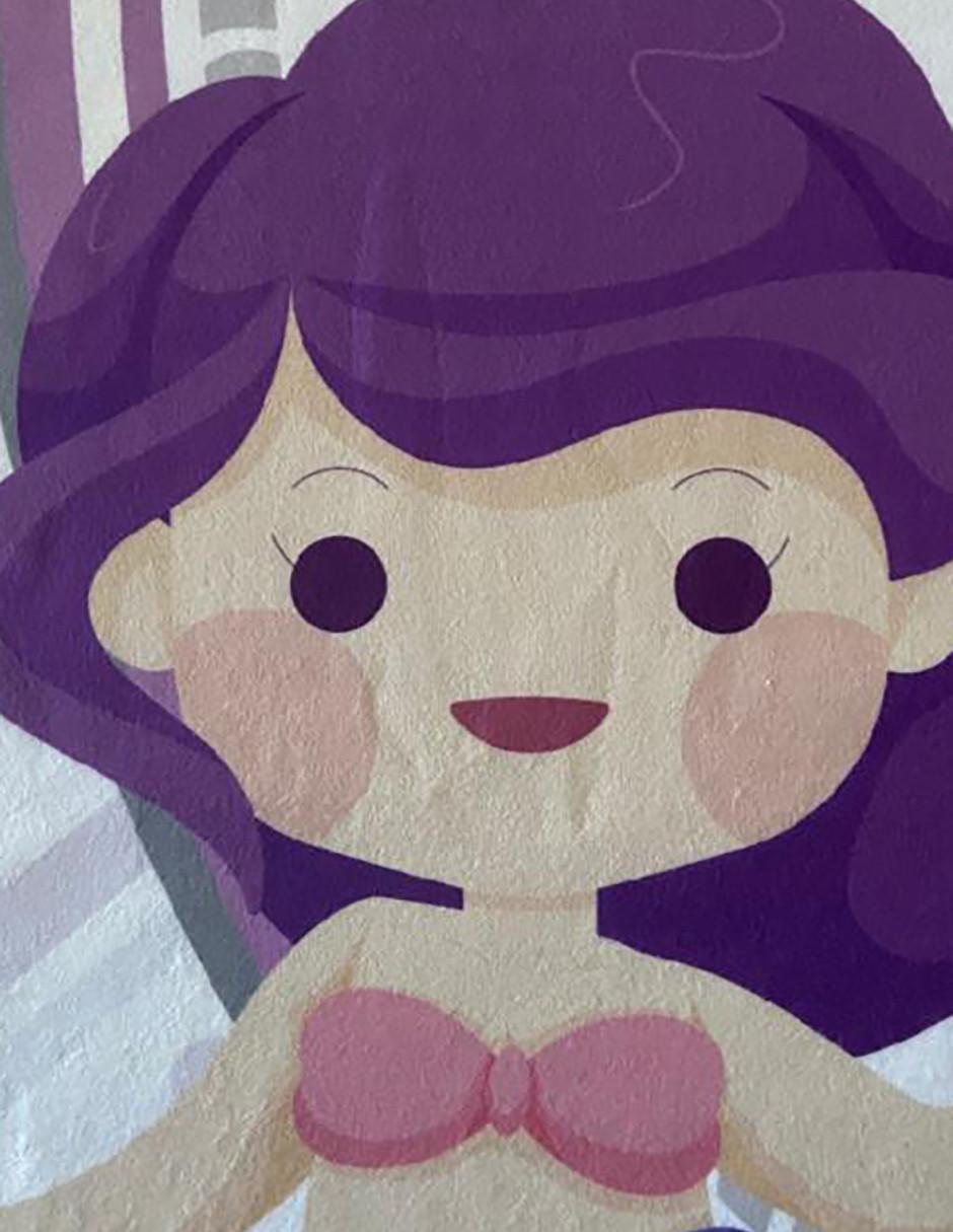 Frazada de tejido plano De Conteo Mensual para bebé niña