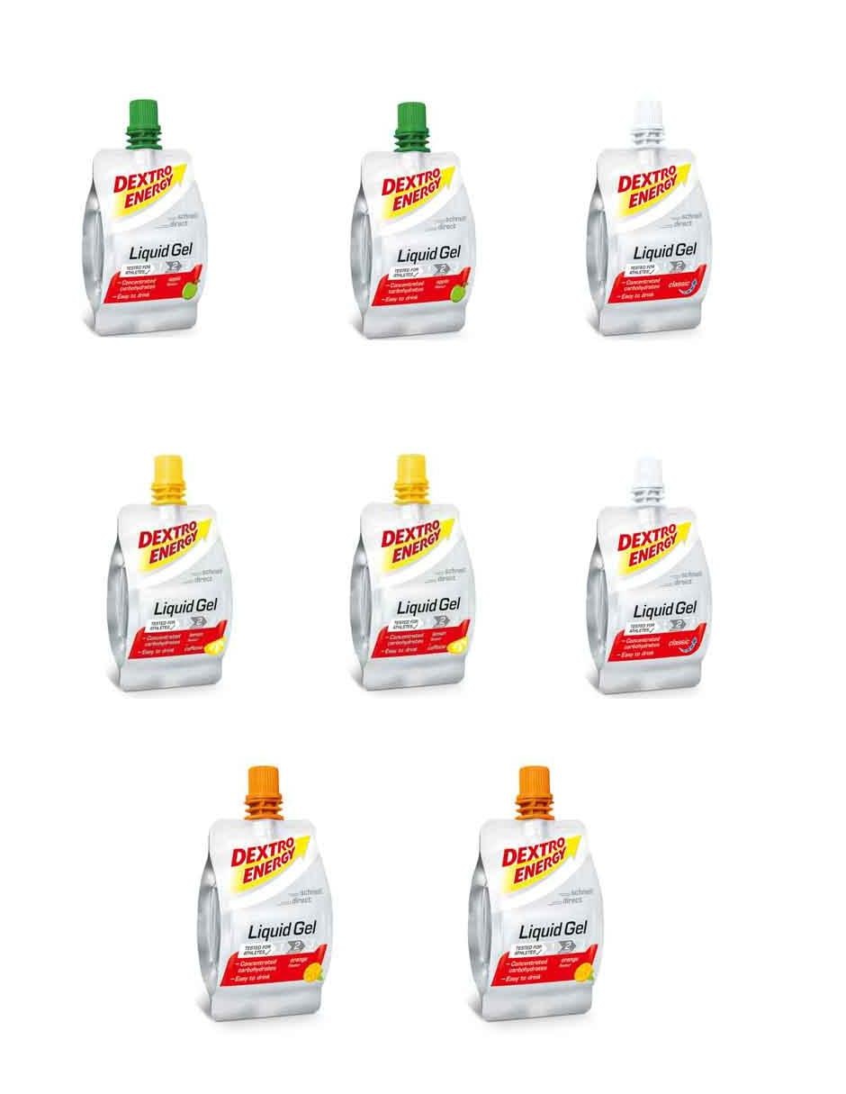 Suplemento deportivo Dextro Energy sabor diferentes sabores