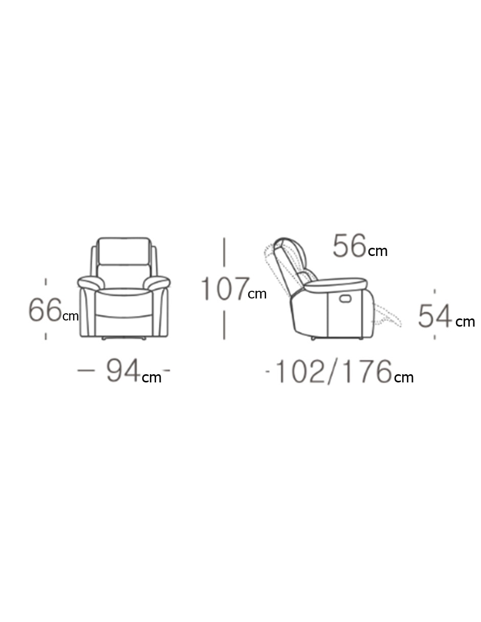 Reclinable Louis 13