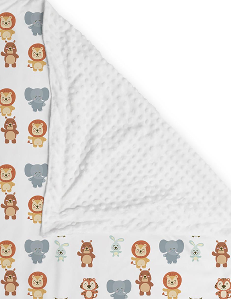 Cobija de tejido plano para bebé niño