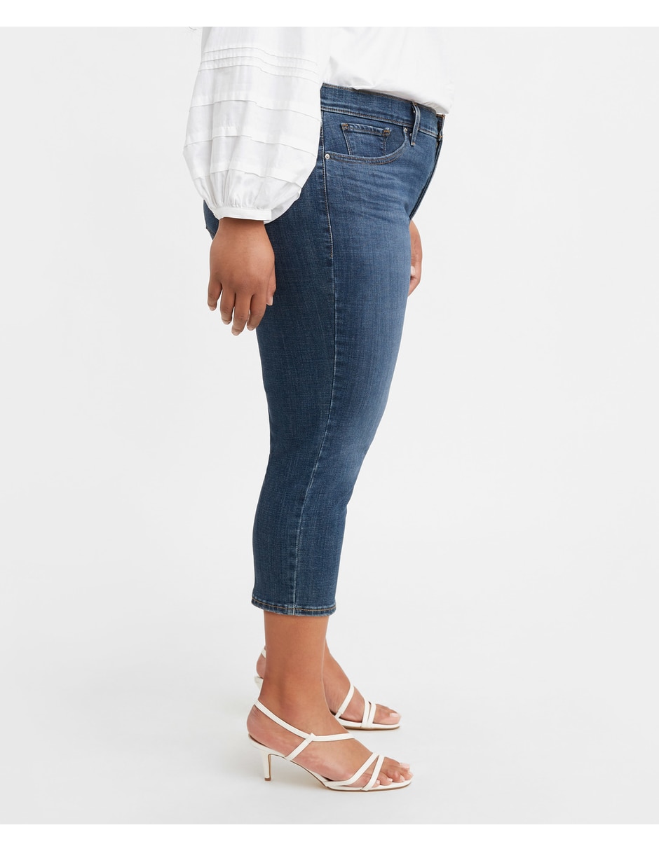 Jeans relaxed cintura levi's para mujer