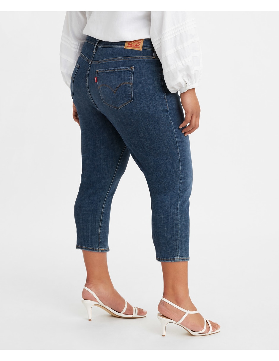 Jeans relaxed cintura levi's para mujer