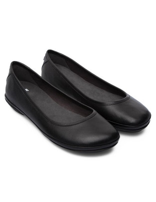 Balerinas Right de piel para mujer