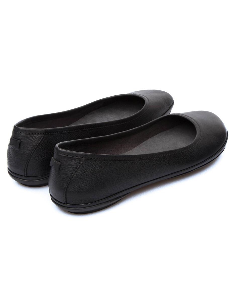 Balerinas Right de piel para mujer