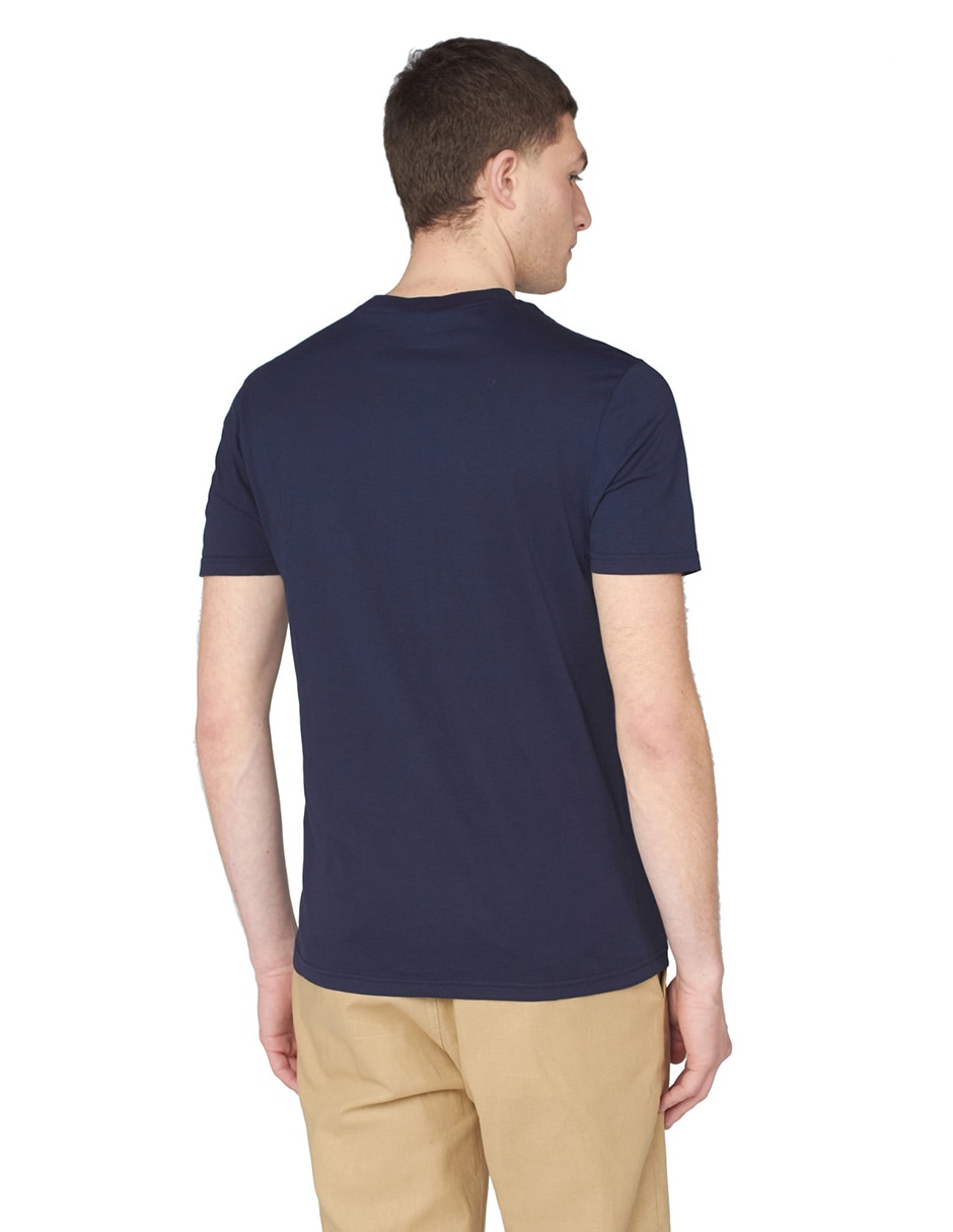 PLAYERA BEN SHERMAN 00, S, AZUL MARINO