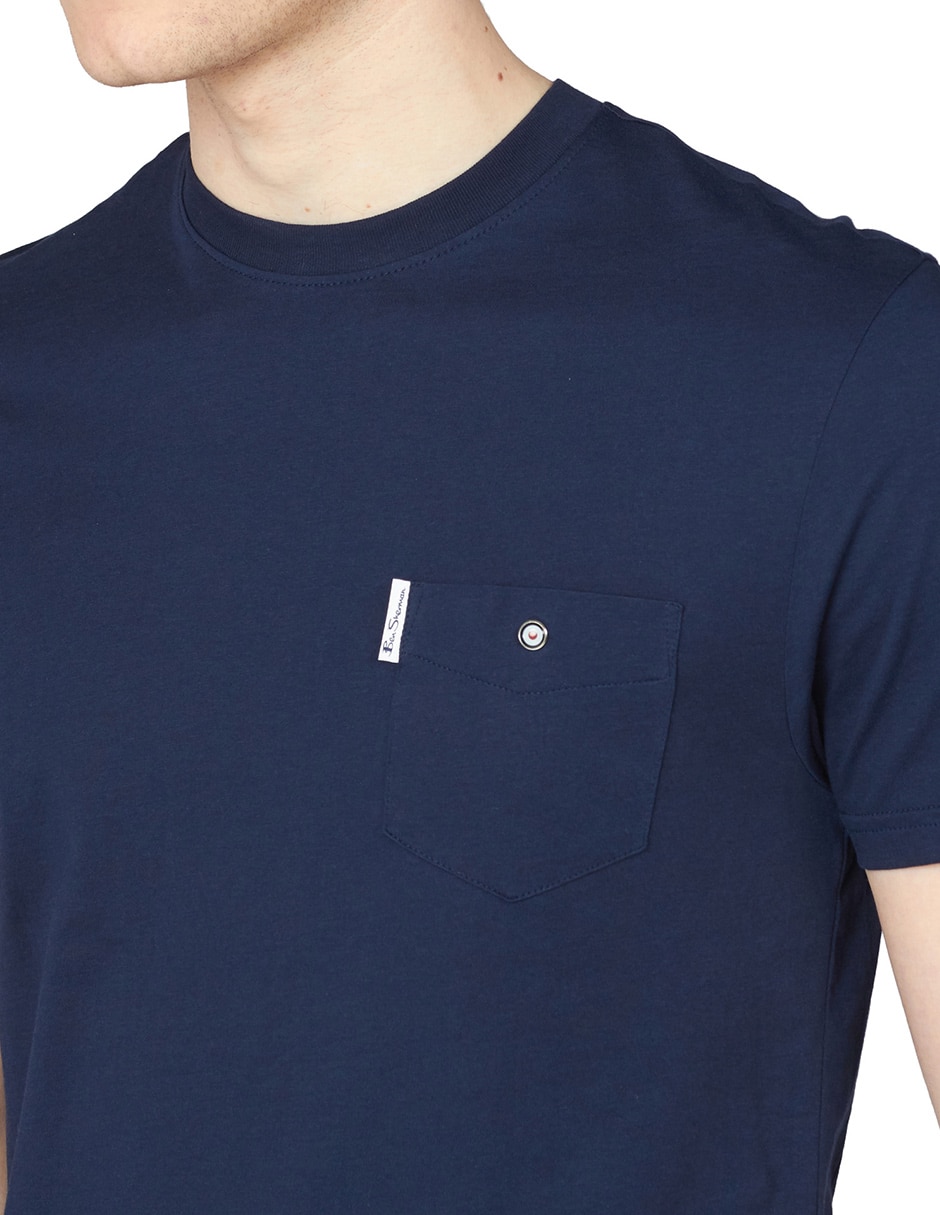 PLAYERA BEN SHERMAN 00, S, AZUL MARINO