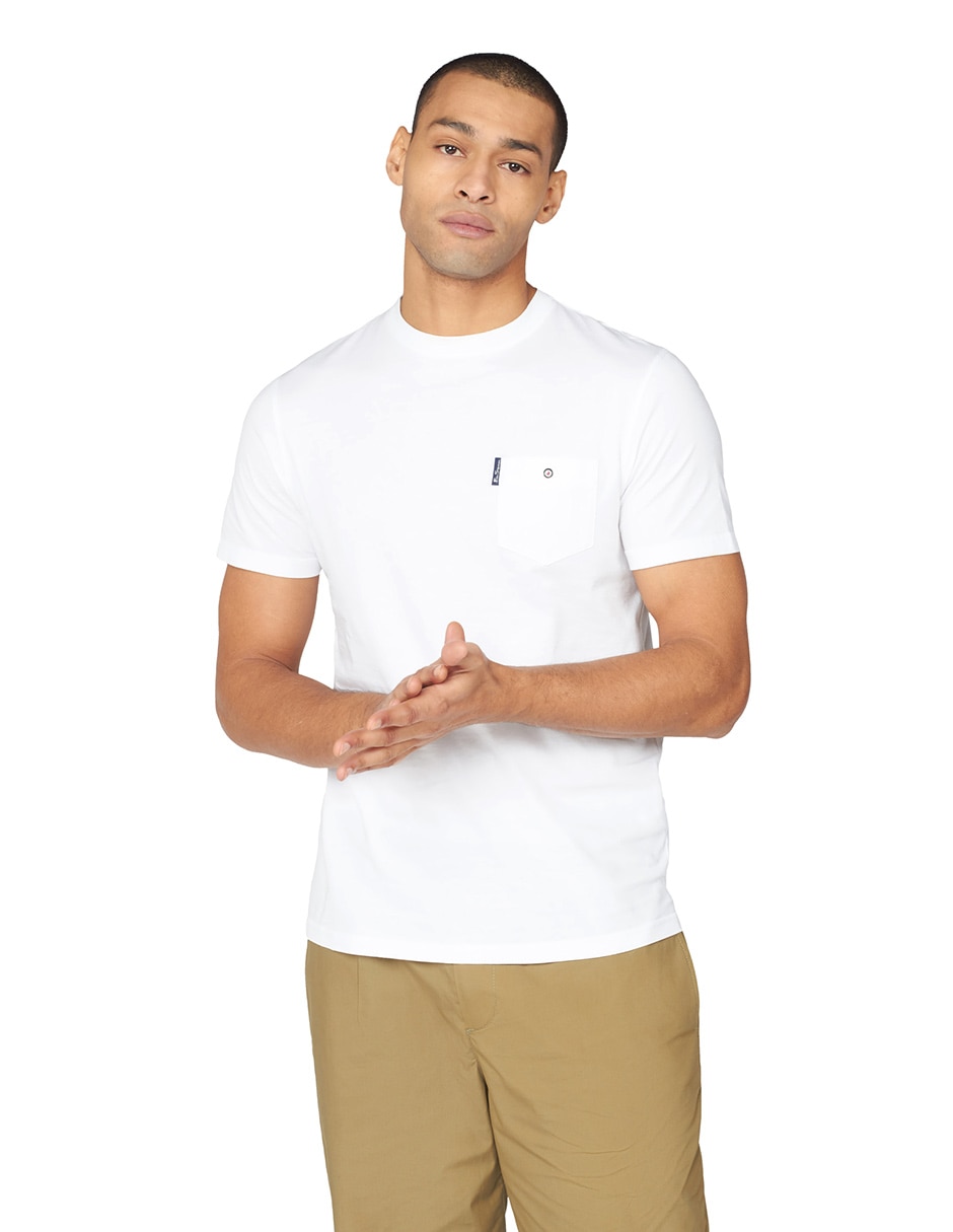 Playera cuello redondo para hombre