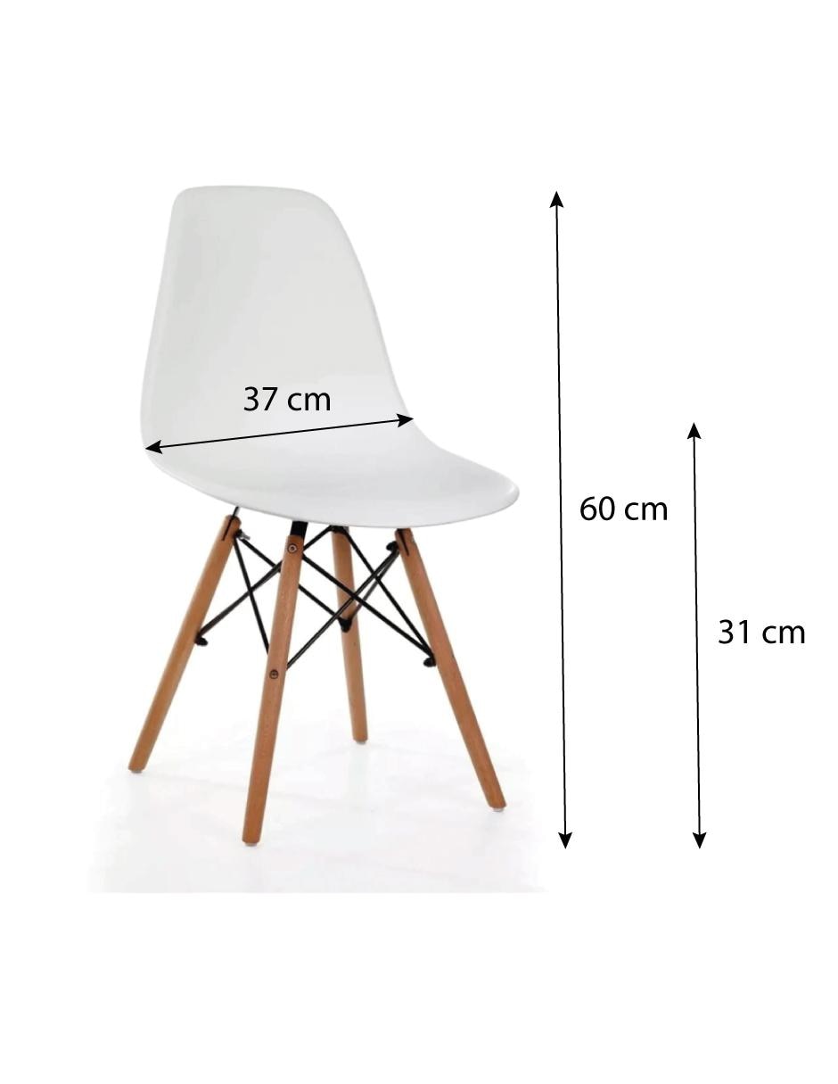 Silla infantil Montessori de madera 2
