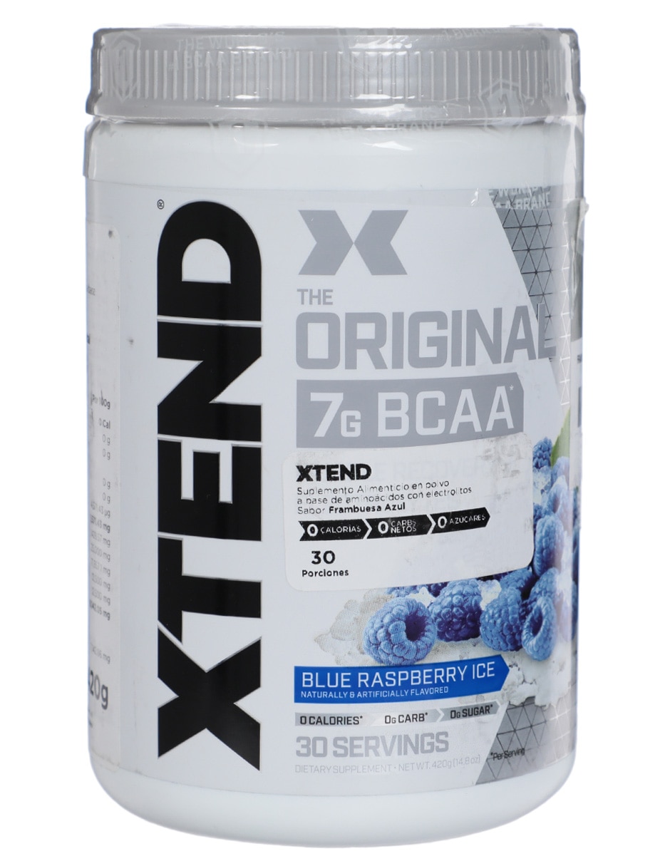 Suplemento Alimenticio Xtend sabor frambuesa de 390 g
