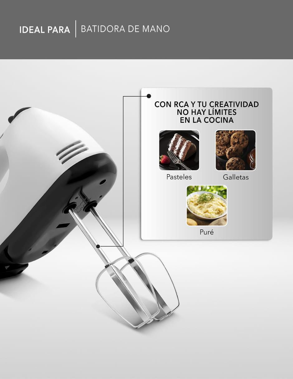 BATIDORA MANUAL RC-093 RCA, BLANCO