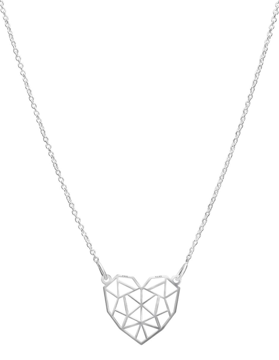 Collar Origami de plata P 925
