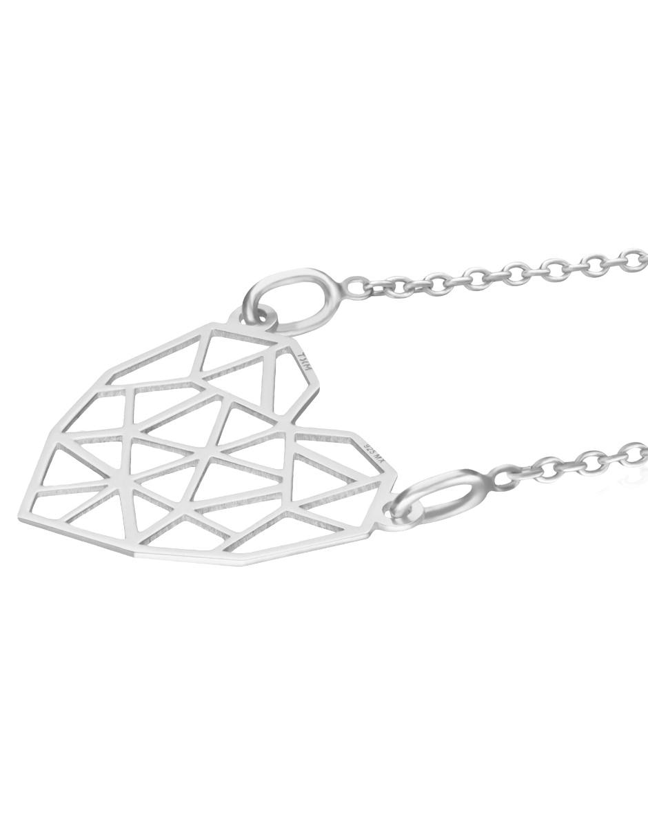 Collar Origami de plata P 925 2