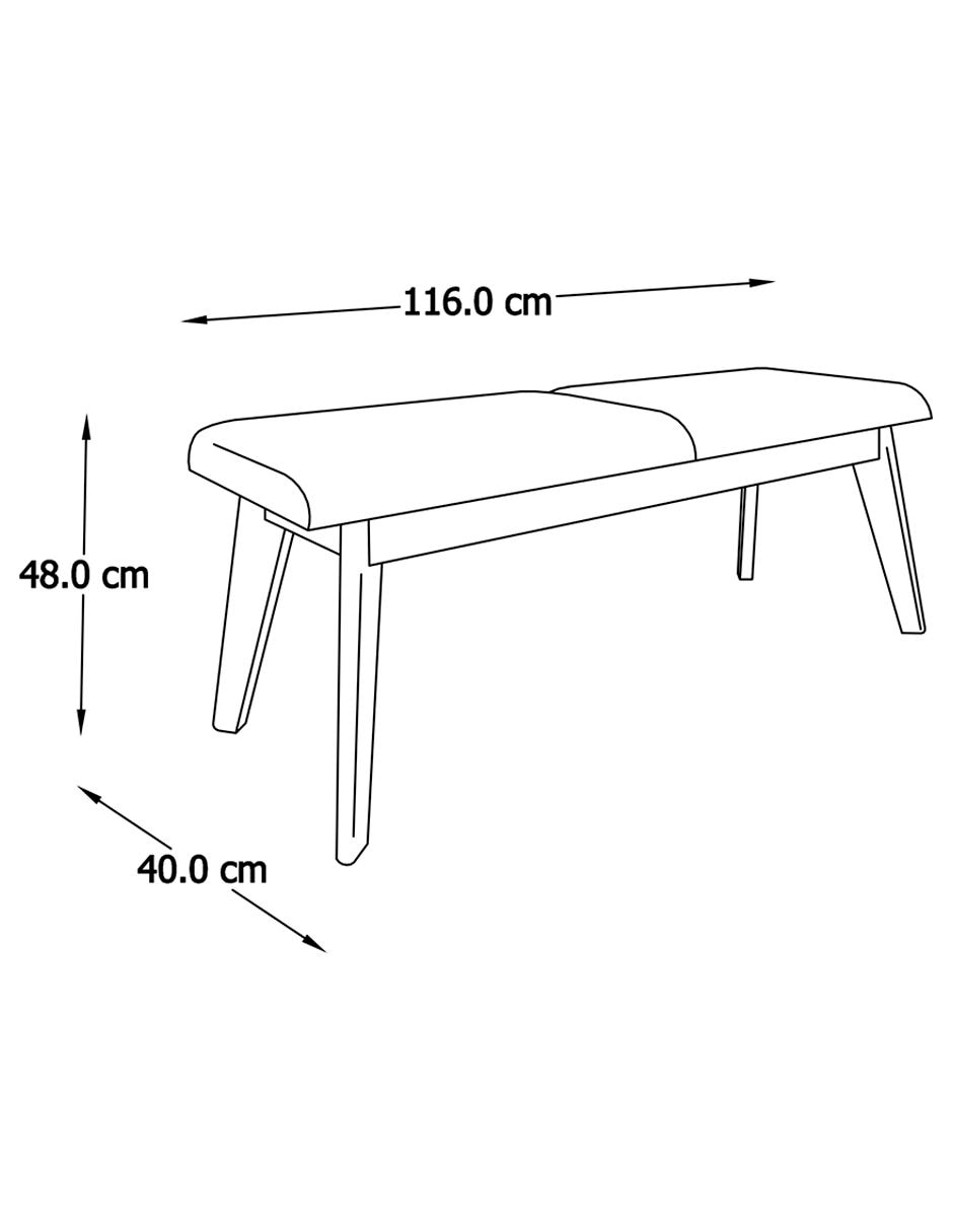 Banca Balzac Imanol de madera