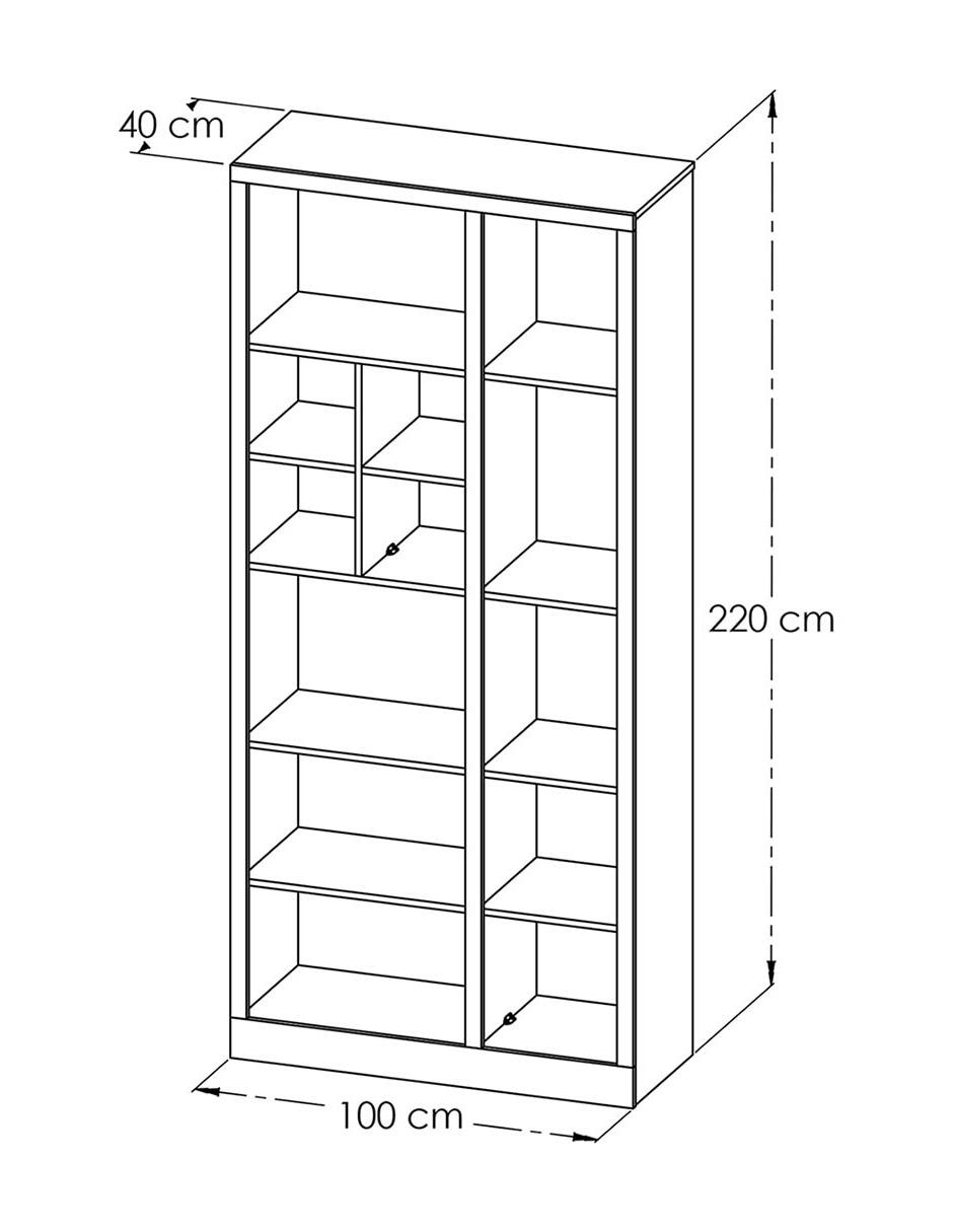 Librero Lagom de MDF 6