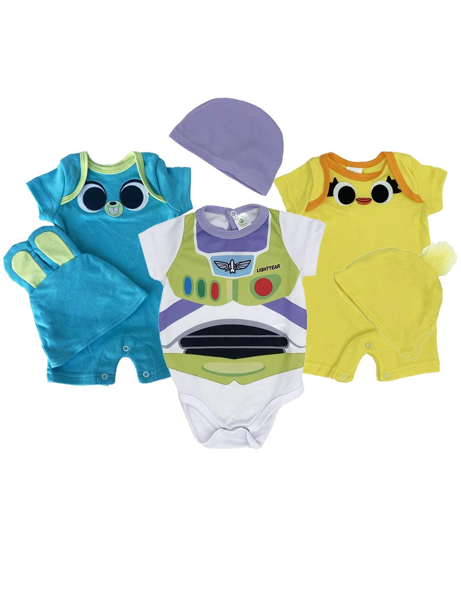 Set de jumpsuit bordados Bunny, Buzz, Ducky (Toy Story 4 ) Set de jumpsuit bordados Bunny, Buzz, Ducky (Toy Story 4 )