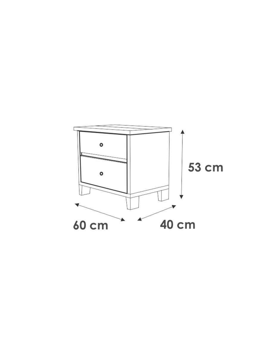 Buró adami de madera pino 8