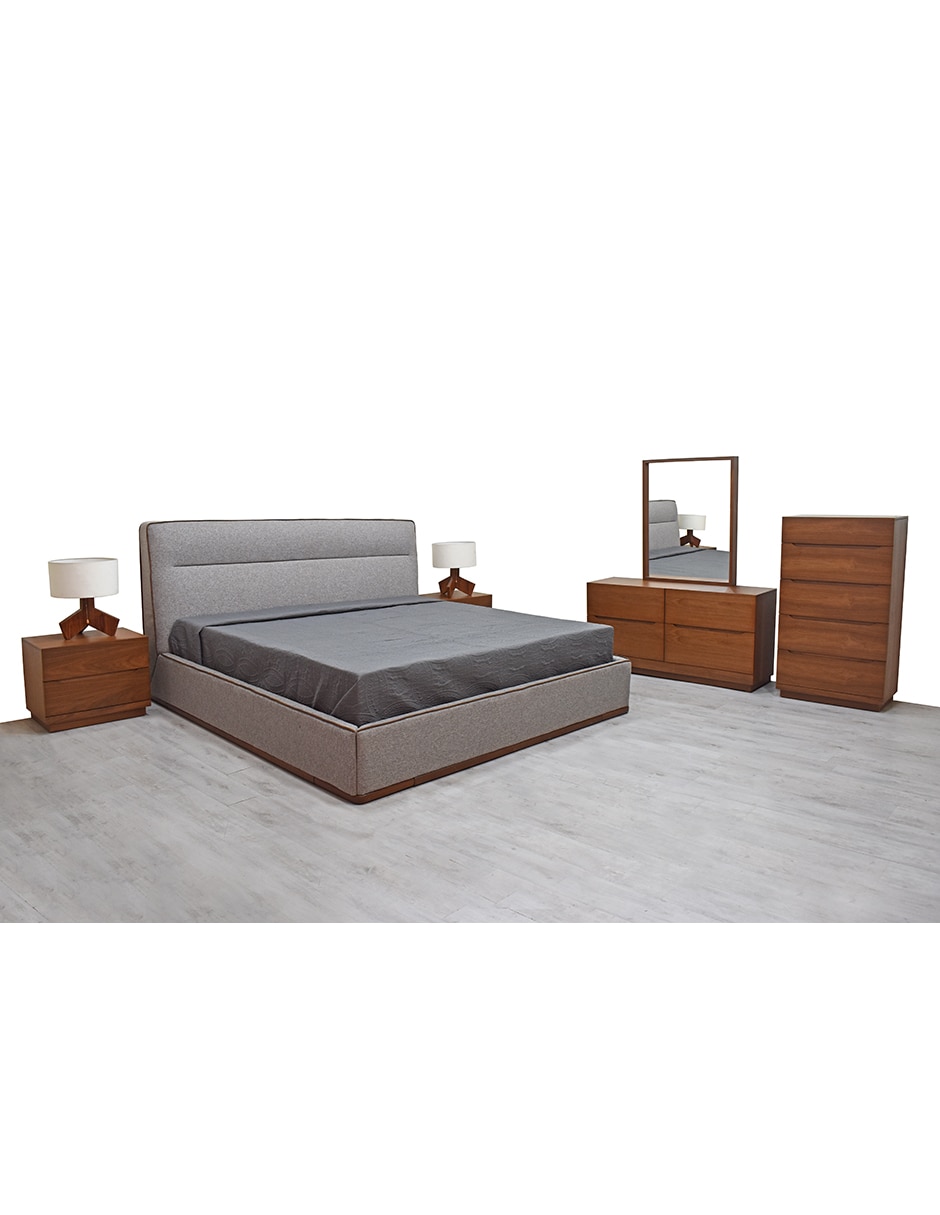 Cómoda Sven de madera álamo