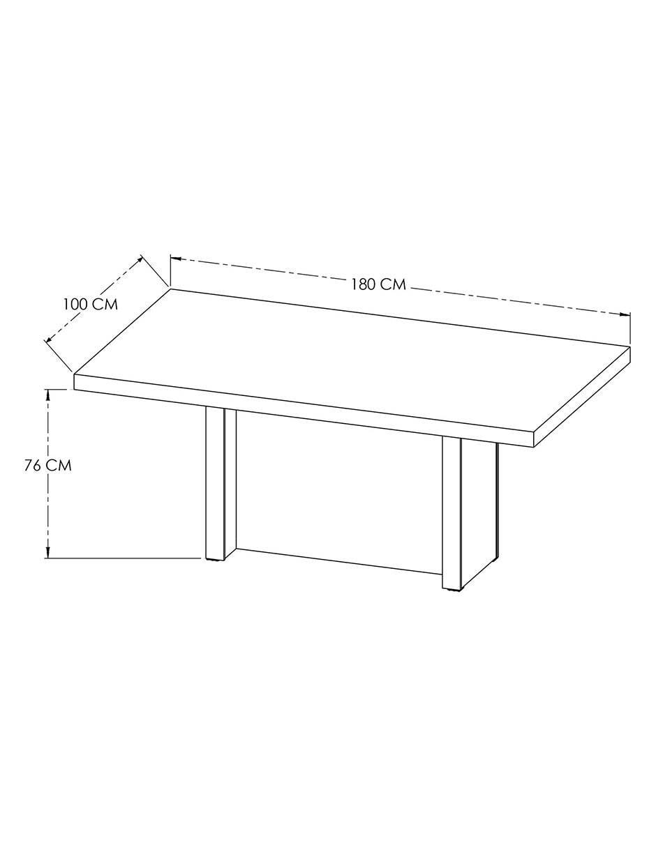 Mesa de comedor armable Heston 7