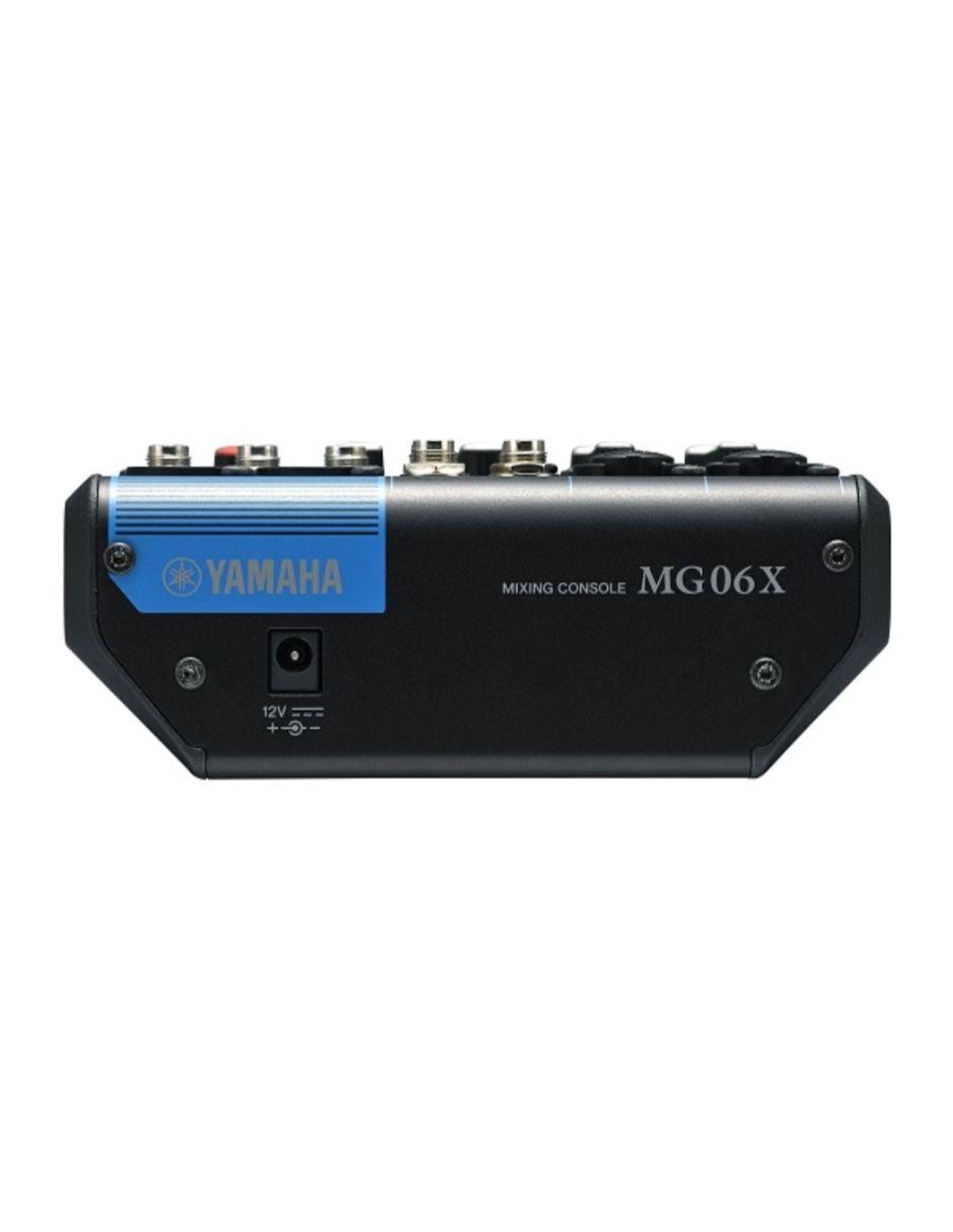 Mezcladora de 6 Canales con Efectos Yamaha MG06X