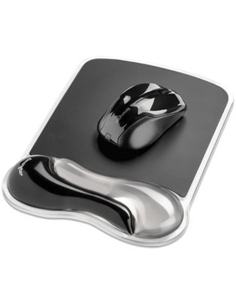 Mouse pad kensington con apoyo para muñeca antideslizante