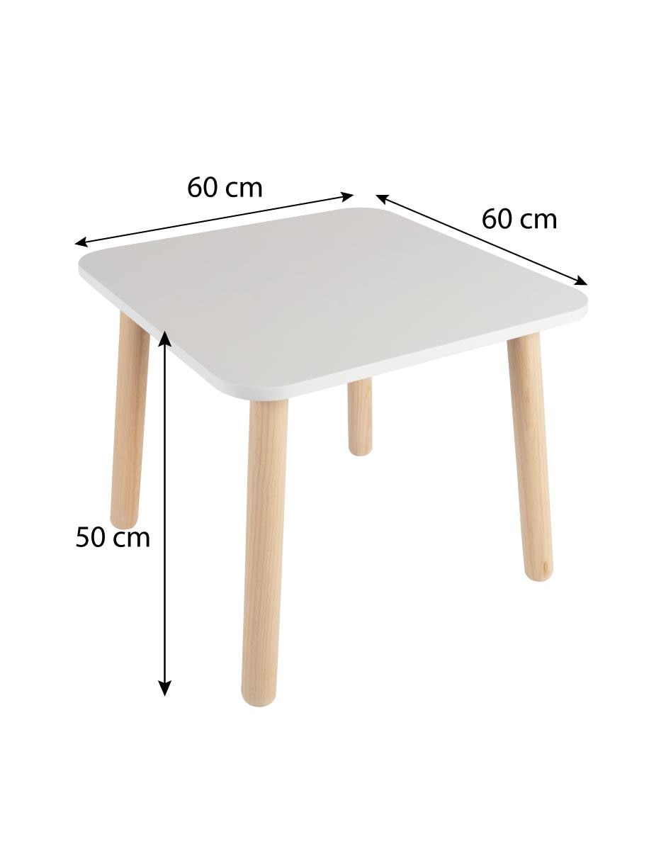 Mesa de comedor armable Montessori 3