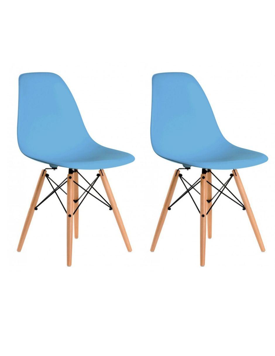 Set de sillas 2 piezas Muebles de madera Set de sillas 2 piezas Muebles de madera