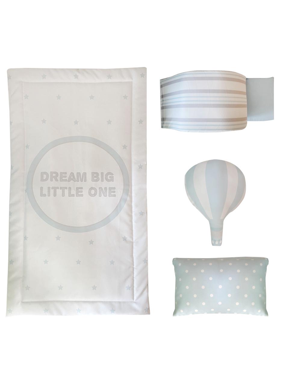 Juego de cuna Dream Big infantil unisex 5 piezas 3