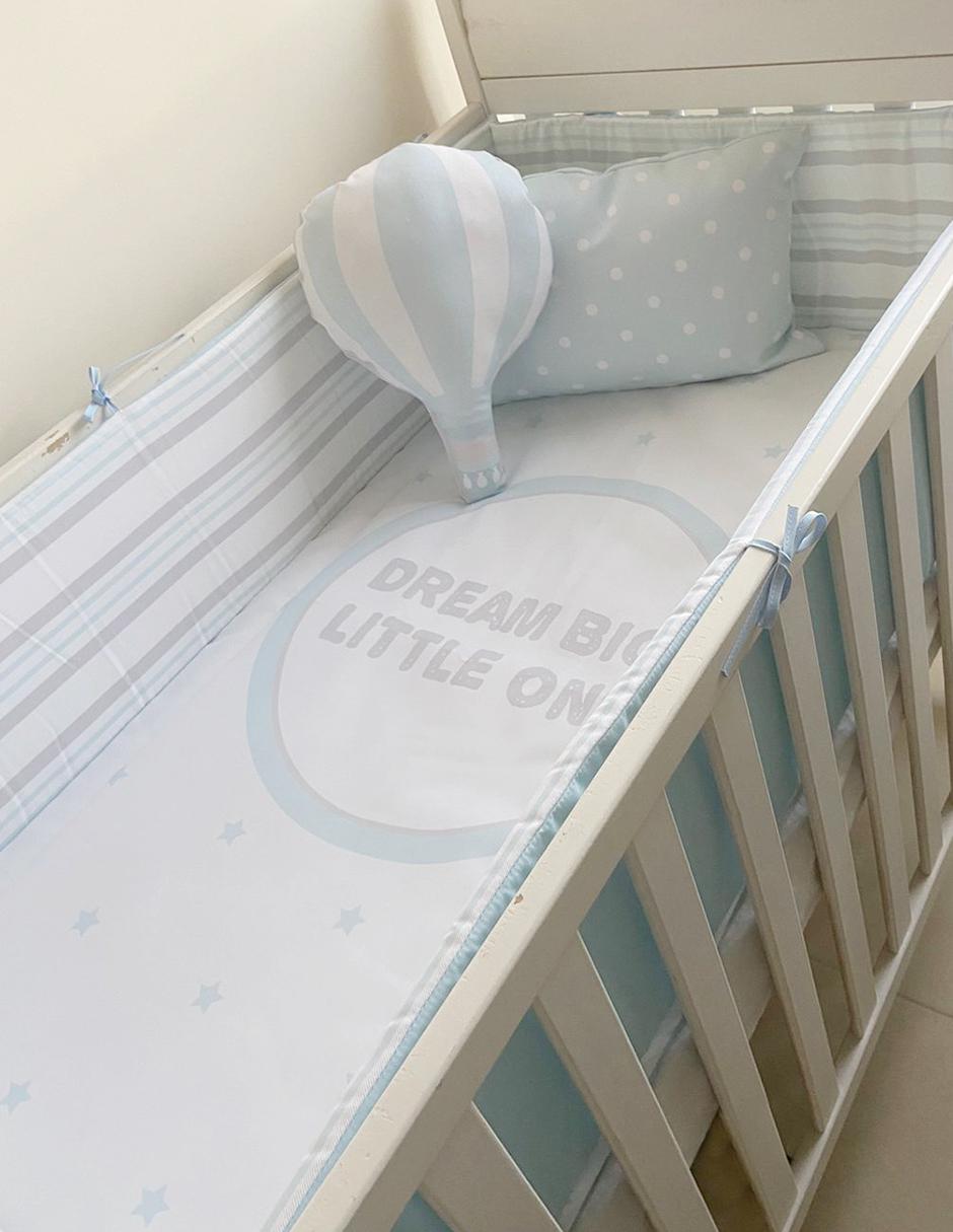 Juego de cuna Dream Big infantil unisex 5 piezas Juego de cuna Dream Big infantil unisex 5 piezas
