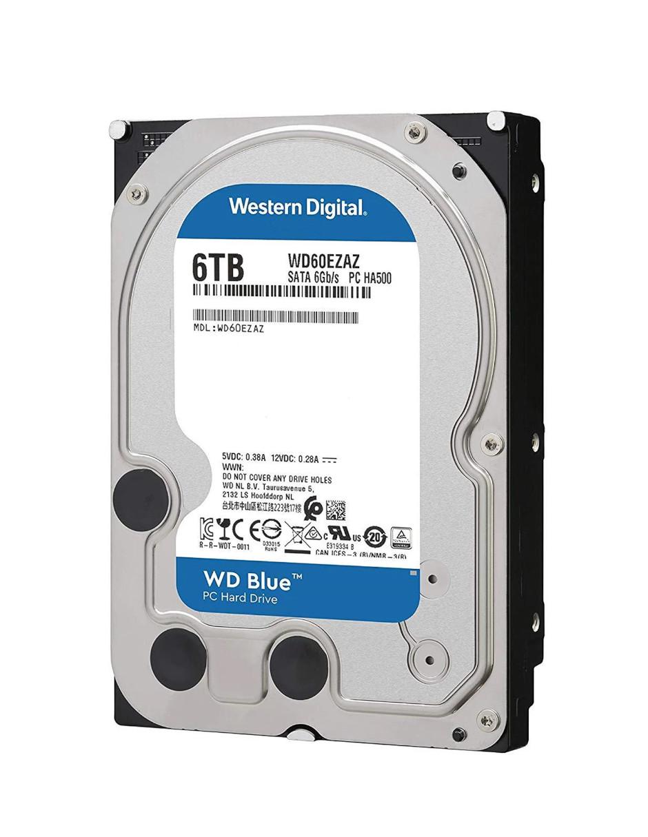 Disco duro externo Western Digital capacidad 6 TB