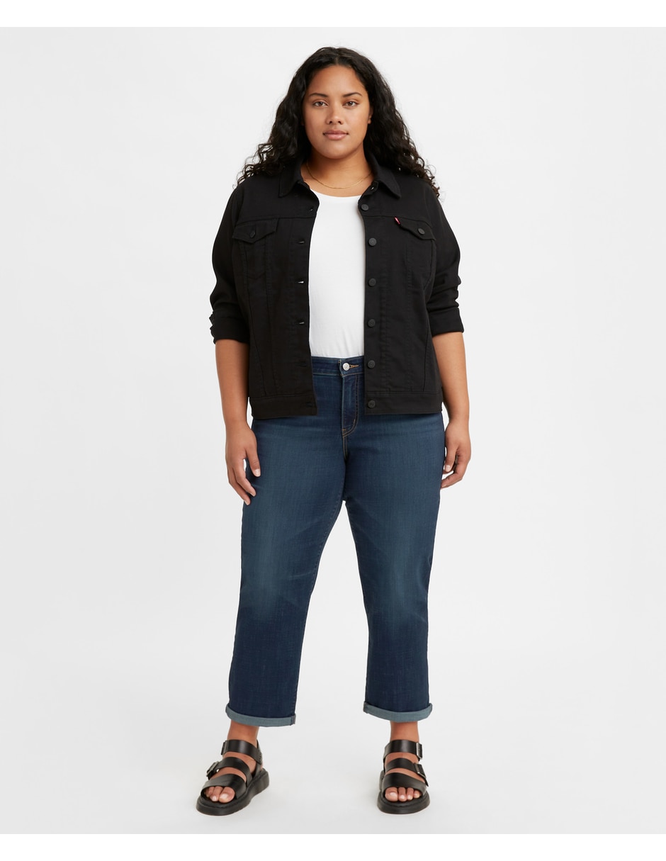 Jeans straight para mujer 4