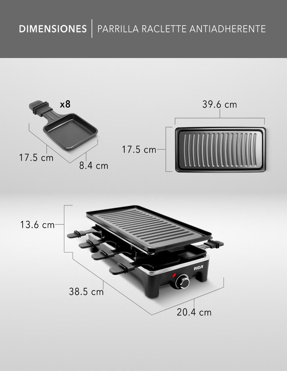 PARRILLA RC-47 , NEGRO 9