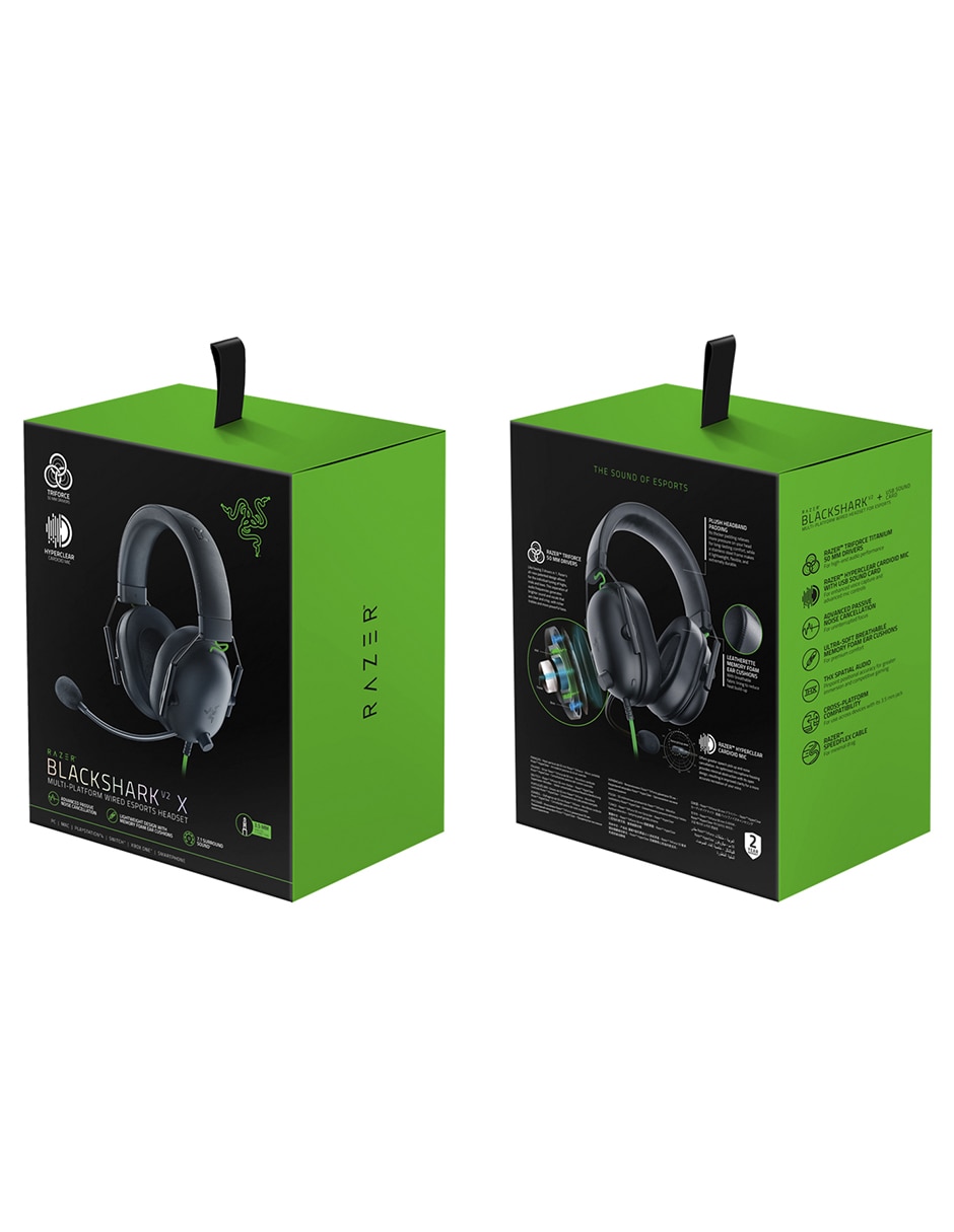 Audífonos gamer BlackShark V2 X alámbricos con cancelacion de ruido 2