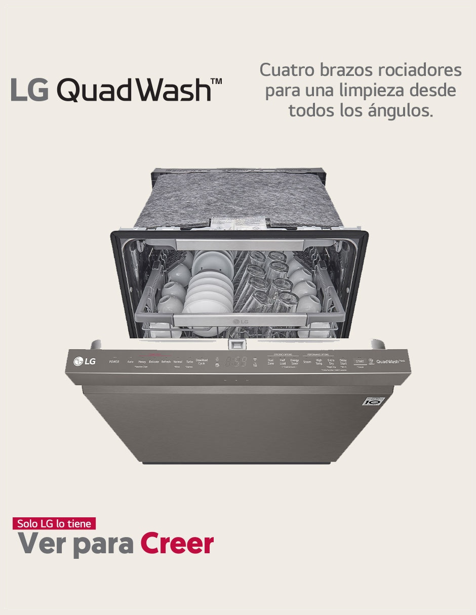 Lavavajillas de empotre 15 servicios LDP6810BD 6