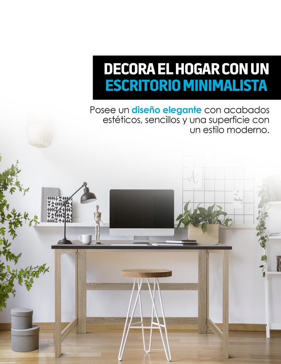 Escritorio armable de melamina 7