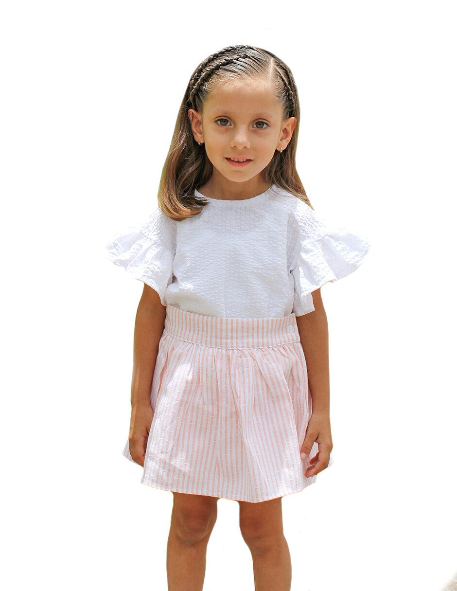 Conjunto de algodón para niña Conjunto de algodón para niña