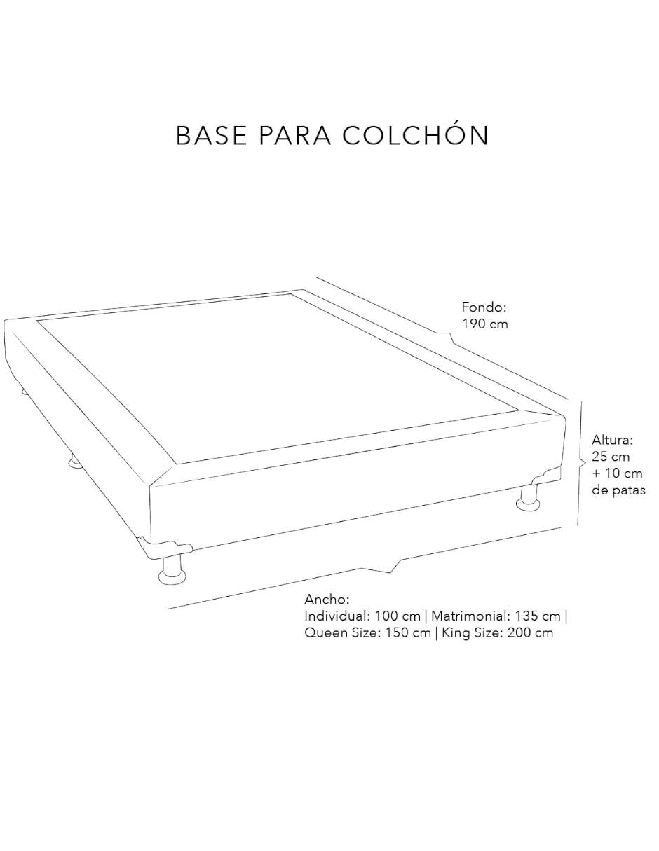 Base para cama Cofi 6