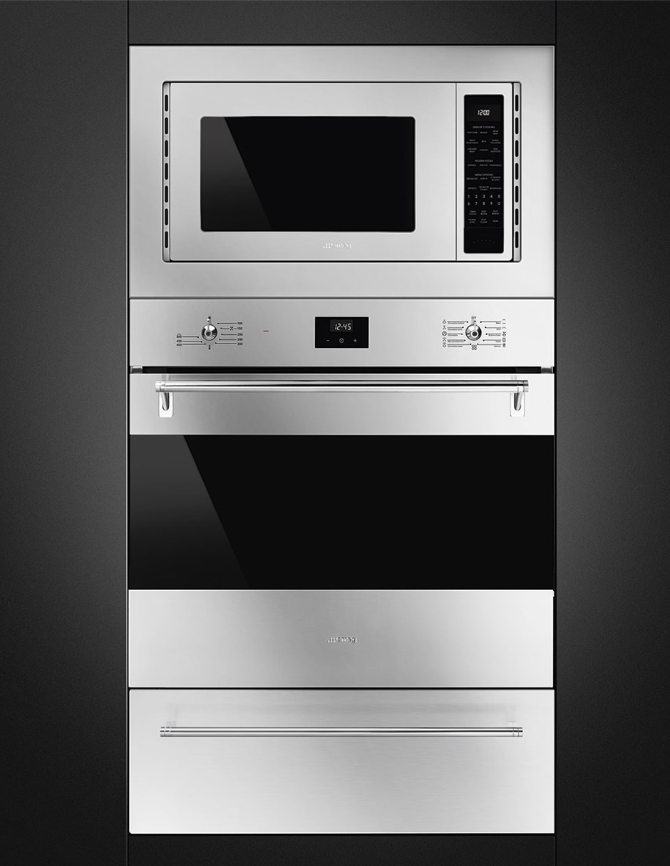 Horno de microondas convencional Smeg modelo FMIU330XT1 6