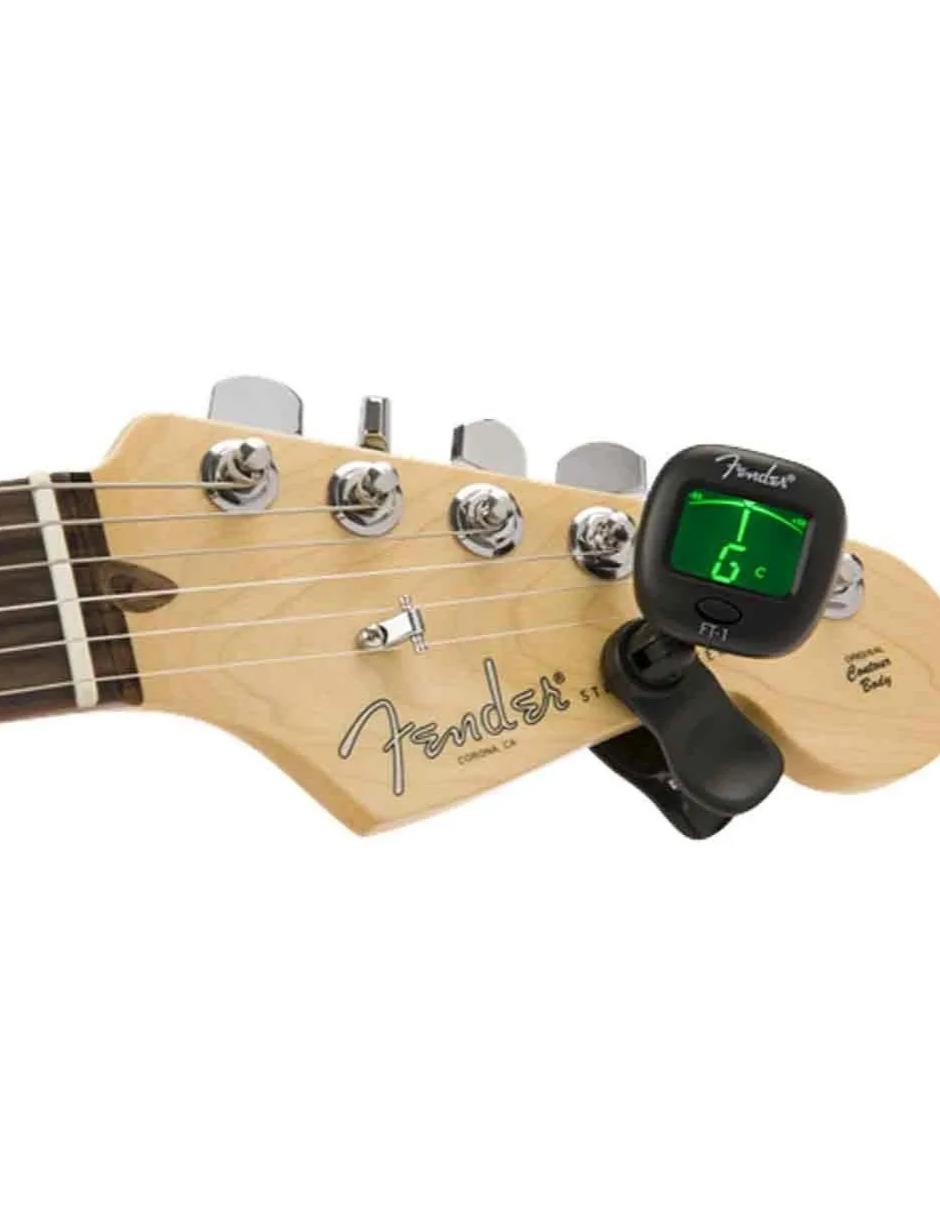 Afinador Fender Ft-1 Pro Clip On Tuner Cromático