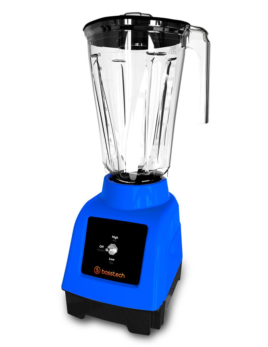LICUADORA BSED-B2-BL BOSSTECH 2 , AZULD