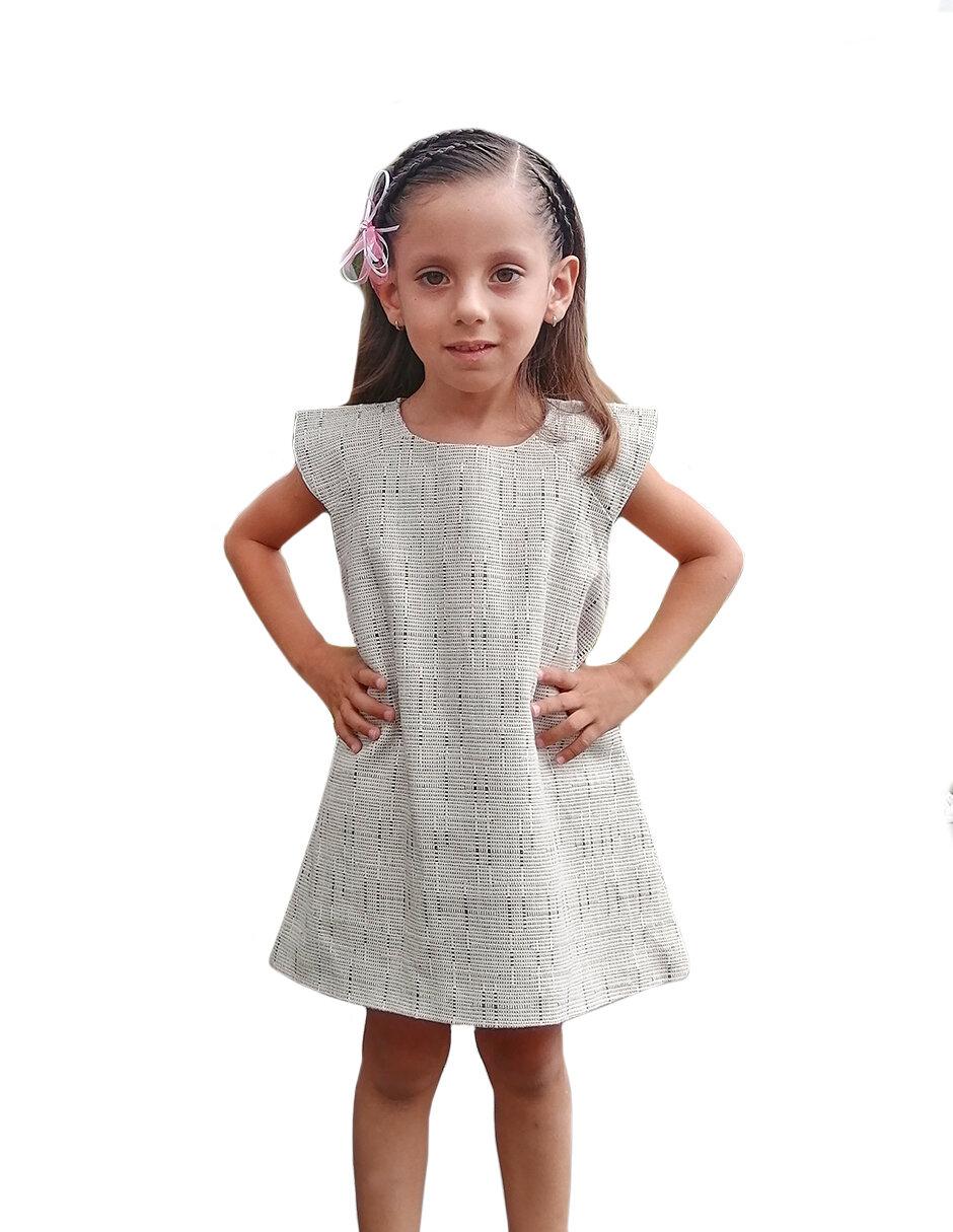 Vestido ranglán niña