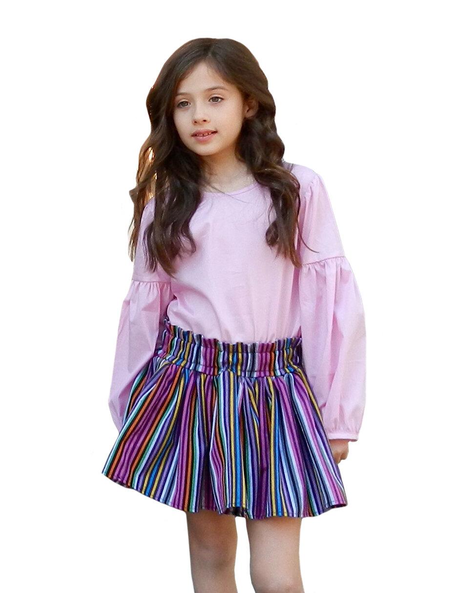 Conjunto de algodón para niña